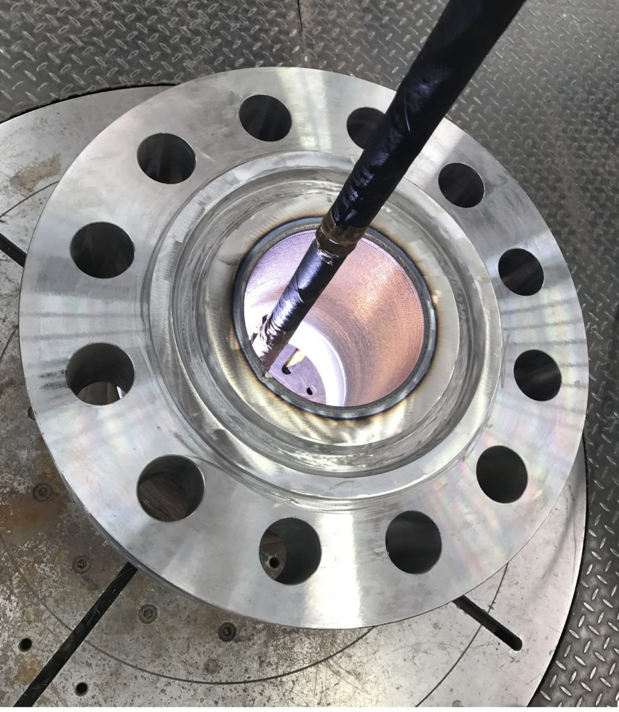 Weld overlay cladding Flange, Cladding Weld Overlay Flanges