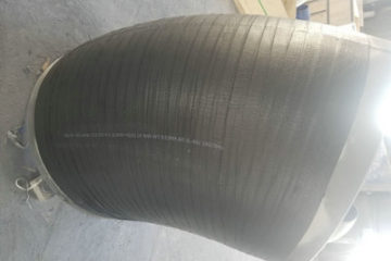 3LPE coated pipe fitting FBE lining