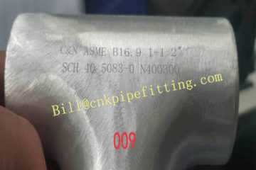 5083 Tee,Aluminum Pipe fitting Tee,Marine grade 5083 Tee