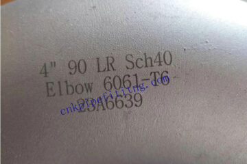 Aluminum Elbow 6061 T6 Aluminum Pipe Elbow ASME B16.9