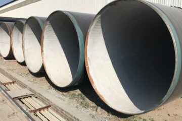 AWWA C205 Cement Lined  ASTM A106 Grade B Seamless pipes