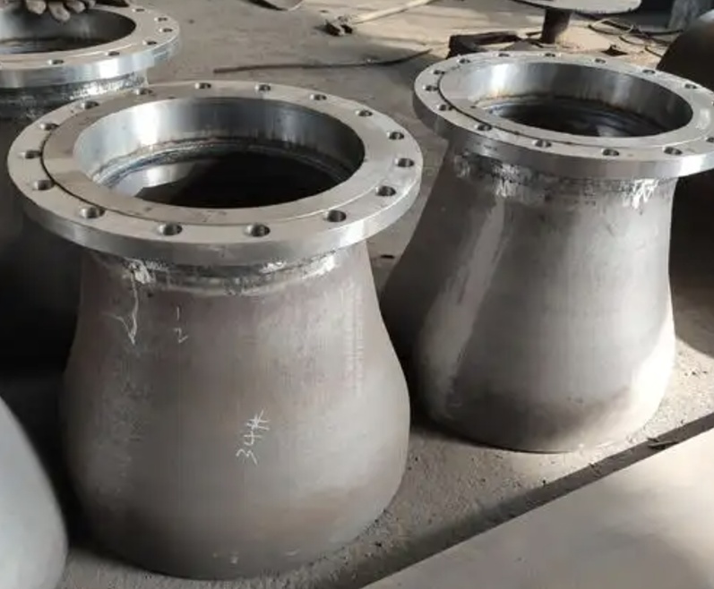 Flanged Reducer/Concentric reducer with Both ends Weld neck flange ...